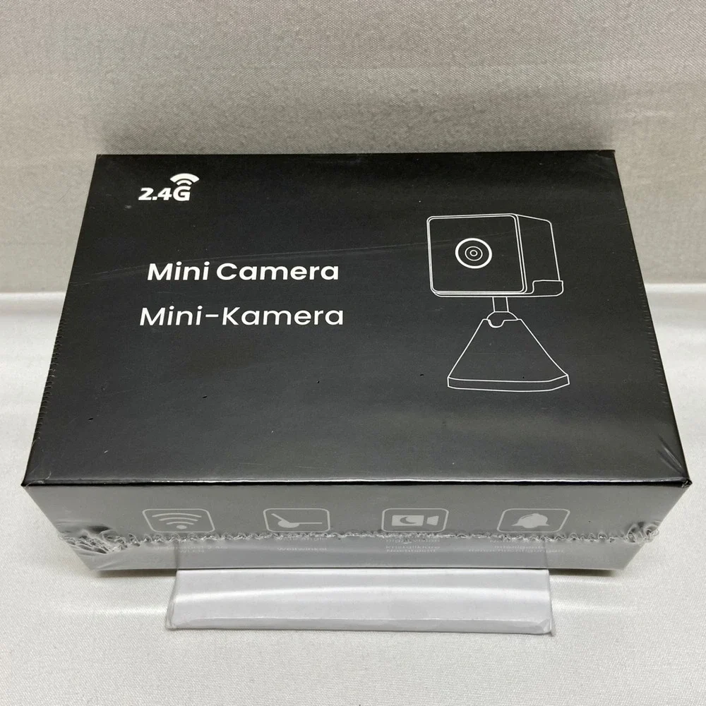 Security Camera 1080p HD 2.4G Wi-Fi Pan Tilt Indoor Mini Kamera Brand New Sealed
